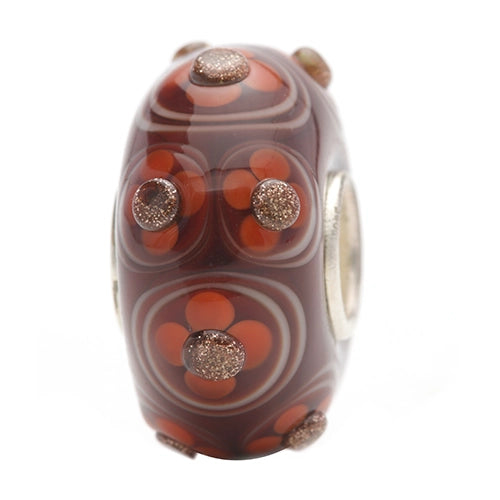 Ogerbeads Vintage Flower Pods red; purple; floral glass Bead by The Alternative Bead. Your official Ogerbeads Retailer from Germany