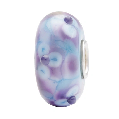 Ogerbeads Bluevender FlowerStone blue; purple glass Bead by The Alternative Bead. Your official Ogerbeads Retailer from Germany
