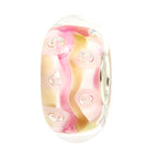 Ogerbeads Maple Pink Sprinkles pink; beige glass Bead by The Alternative Bead. Your official Ogerbeads Retailer from Germany