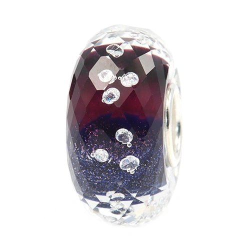 Ogerbeads Grapes Blue Diamond Fragments purple glass Bead by The Alternative Bead. Your official Ogerbeads Retailer from Germany