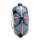 Ogerbeads Oriental Fire Flowers blue; purple glass Bead by The Alternative Bead. Your official Ogerbeads Retailer from Germany