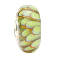 Ogerbeads Funky Chrysantium green glass Bead by The Alternative Bead. Your official Ogerbeads Retailer from Germany