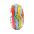 Ogerbeads Vibrant Ribbon Fragments orange; blue; yellow; green; red glass Bead by The Alternative Bead. Your official Ogerbeads Retailer from Germany