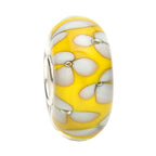 Ogerbeads Buttercup Bliss Flowers yellow; floral glass Bead by The Alternative Bead. Your official Ogerbeads Retailer from Germany