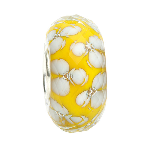 Ogerbeads Buttercup Bliss Flower Fragments yellow; floral glass Bead by The Alternative Bead. Your official Ogerbeads Retailer from Germany