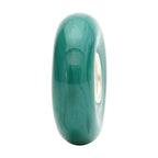 Ogerbeads Emerald Slim Elemental blue; green glass Spacer by The Alternative Bead. Your official Ogerbeads Retailer from Germany