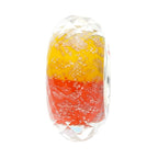 Ogerbeads Orange Amber Pixiedust Fragments orange; red; gold glass Bead by The Alternative Bead. Your official Ogerbeads Retailer from Germany