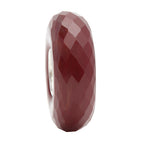 Ogerbeads Firebrick Slim Elemental Fragments red glass Spacer by The Alternative Bead. Your official Ogerbeads Retailer from Germany