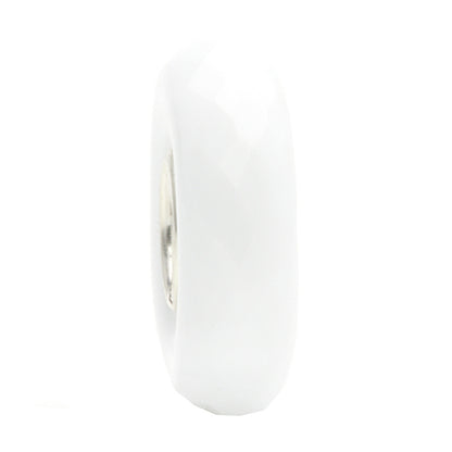 Ogerbeads White Slim Elemental Fragments white glass Spacer by The Alternative Bead. Your official Ogerbeads Retailer from Germany