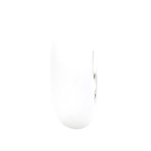 Ogerbeads White Slim Tiny Elemental Fragments white glass Spacer by The Alternative Bead. Your official Ogerbeads Retailer from Germany