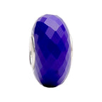 Ogerbeads Delft Blue Tiny Elemental Fragments purple; blue glass Spacer by The Alternative Bead. Your official Ogerbeads Retailer from Germany