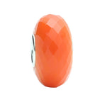 Ogerbeads Tangerine Tiny Elemental Fragment orange glass Spacer by The Alternative Bead. Your official Ogerbeads Retailer from Germany