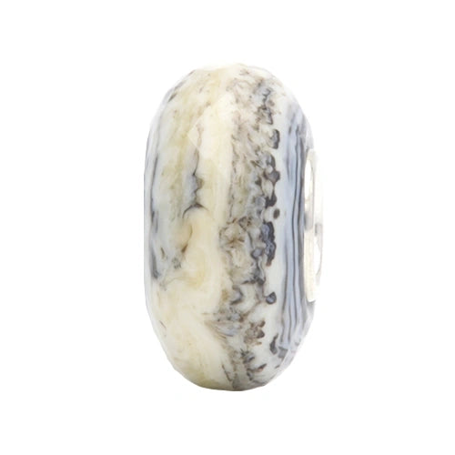 Ogerbeads Marble Tiny Elemental Fragments gray glass Spacer by The Alternative Bead. Your official Ogerbeads Retailer from Germany