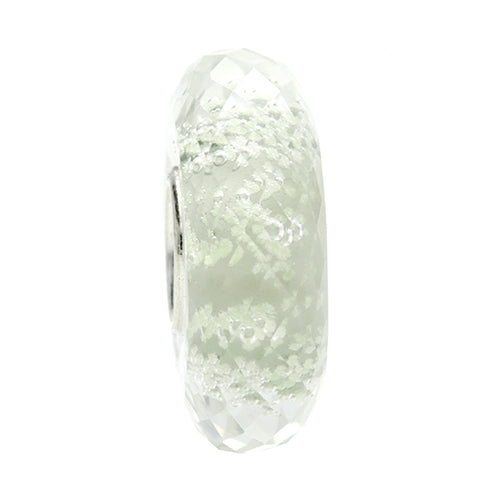 Ogerbeads Iron Slim Moonlight Fragments gray; glow-in-the-dark glass Spacer by The Alternative Bead. Your official Ogerbeads Retailer from Germany