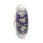 Ogerbeads Midnight Slim Moonlight Fragments purple; glow-in-the-dark glass Spacer by The Alternative Bead. Your official Ogerbeads Retailer from Germany