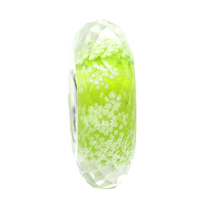 Ogerbeads Moss Slim Moonlight Fragments green; glow-in-the-dark glass Spacer by The Alternative Bead. Your official Ogerbeads Retailer from Germany