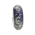 Ogerbeads Midnight Slim Tiny Moonlight Fragments glow-in-the-dark and purple glass Spacer by The Alternative Bead. Your official Ogerbeads Retailer from Germany