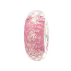 Ogerbeads Dark Rose Slim Tiny Moonlight Fragments glow-in-the-dark; pink glass Spacer by The Alternative Bead. Your official Ogerbeads Retailer from Germany