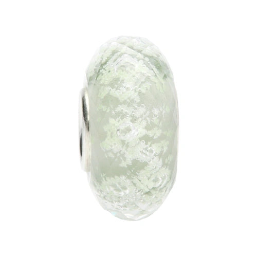 Ogerbeads Iron Tiny Moonlight Fragments glow-in-the-dark; grey glass Spacer by The Alternative Bead. Your official Ogerbeads Retailer from Germany