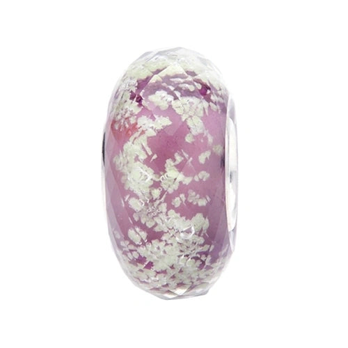 Ogerbeads Byzantium Tiny Moonlight Fragments glow-in-the-dark; pink glass Spacer by The Alternative Bead. Your official Ogerbeads Retailer from Germany