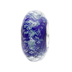 Ogerbeads Delft Blue Tiny Moonlight Fragments glow-in-the-dark; blue glass Spacer by The Alternative Bead. Your official Ogerbeads Retailer from Germany