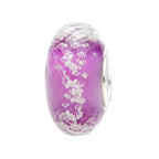 Ogerbeads Violetta Tiny Moonlight Fragments glow-in-the-dark; purple glass Spacer by The Alternative Bead. Your official Ogerbeads Retailer from Germany