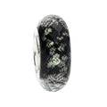 Ogerbeads Black Slim Tiny Moonlight Fragments glow-in-the-dark and black glass Spacer by The Alternative Bead. Your official Ogerbeads Retailer from Germany