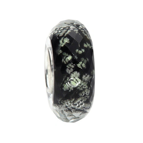 Ogerbeads Black Slim Tiny Moonlight Fragments glow-in-the-dark; black glass Spacer by The Alternative Bead. Your official Ogerbeads Retailer from Germany