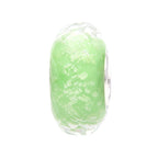 Ogerbeads Poison Apple Tiny Moonlight Fragments glow-in-the-dark; green glass Spacer by The Alternative Bead. Your official Ogerbeads Retailer from Germany