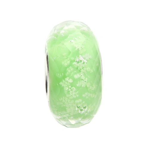 Ogerbeads Poison Apple Tiny Moonlight Fragments glow-in-the-dark; green glass Spacer by The Alternative Bead. Your official Ogerbeads Retailer from Germany