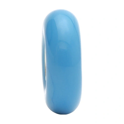 Ogerbeads Pacific Blue Slim Elemental blue glass Spacer by The Alternative Bead. Your official Ogerbeads Retailer from Germany