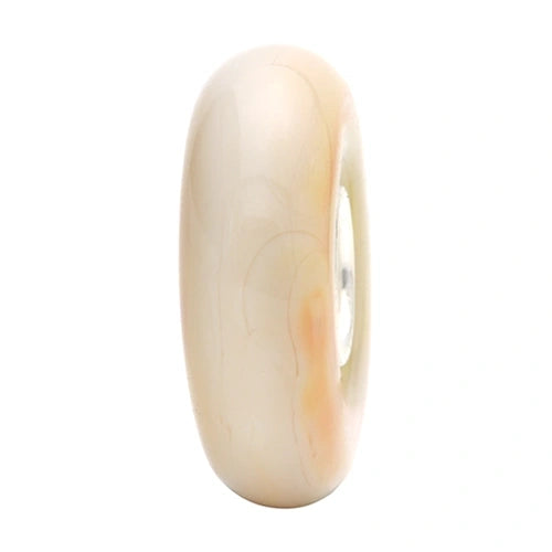 Ogerbeads Lemon Cream Slim Elemental beige glass Spacer by The Alternative Bead. Your official Ogerbeads Retailer from Germany