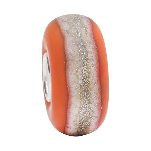 Ogerbeads Tangerine StoneHedge Mist orange glass Bead by The Alternative Bead. Your official Ogerbeads Retailer from Germany