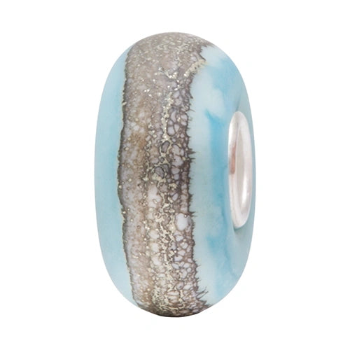 Ogerbeads Splash StoneHedge Mist blue glass Bead by The Alternative Bead. Your official Ogerbeads Retailer from Germany