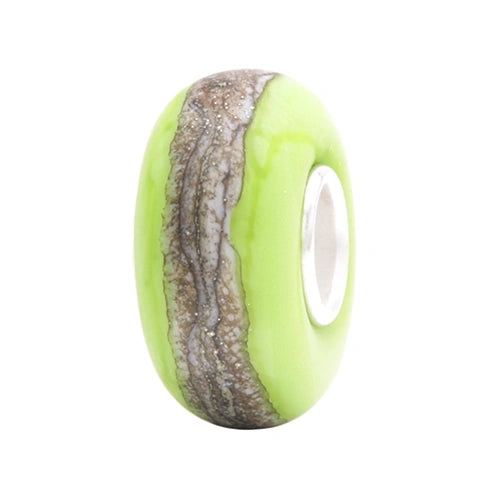 Ogerbeads Apple Tiny StoneHedge Mist green glass Bead by The Alternative Bead. Your official Ogerbeads Retailer from Germany