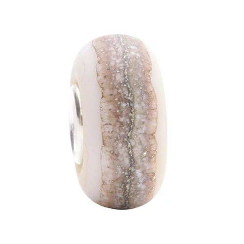 Ogerbeads Lemon Cream Tiny StoneHedge Mist gray glass Bead by The Alternative Bead. Your official Ogerbeads Retailer from Germany