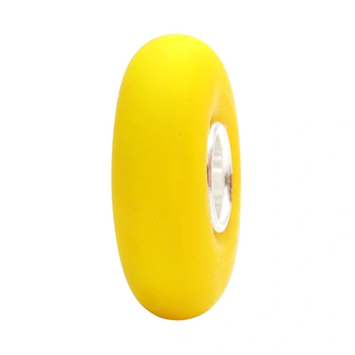 Ogerbeads Sun Slim Mist Elemental yellow glass Bead by The Alternative Bead. Your official Ogerbeads Retailer from Germany