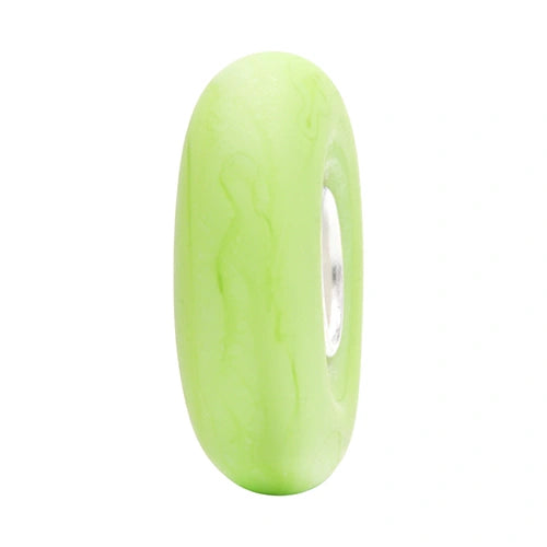 Ogerbeads Apple Slim Mist Elemental green glass Bead by The Alternative Bead. Your official Ogerbeads Retailer from Germany