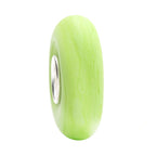 Ogerbeads Apple Slim Mist Elemental green glass Bead by The Alternative Bead. Your official Ogerbeads Retailer from Germany