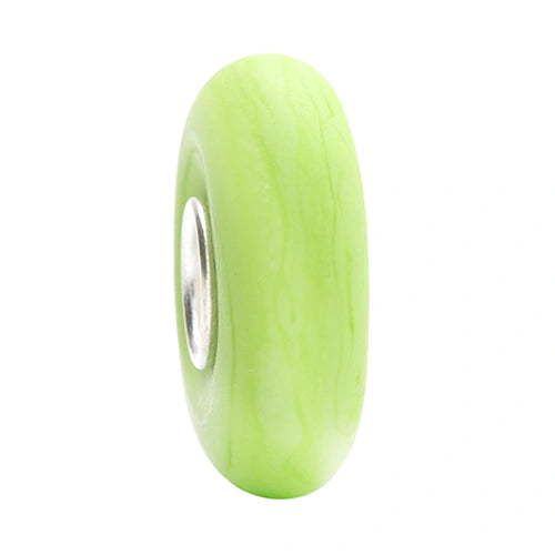Ogerbeads Apple Slim Mist Elemental green glass Bead by The Alternative Bead. Your official Ogerbeads Retailer from Germany