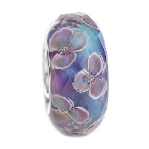 Ogerbeads Midnight Petal Flower Fragments blue glass Bead by The Alternative Bead. Your official Ogerbeads Retailer from Germany