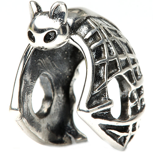 ogerbeads mr spiderbat glass bead excluded