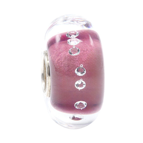  Ogerbeads Purple Diamonds Bead by The Alternative Bead 