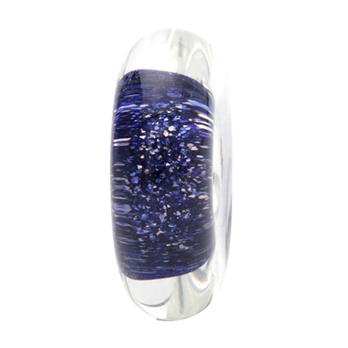 Ogerbeads Galaxy Sparkle Slim Elemental  glass Spacer by The Alternative Bead. Your official Ogerbeads Retailer from Germany