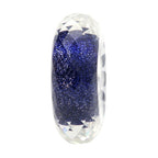 Ogerbeads Galaxy Sparkle Slim Elemental Fragments blue glass Spacer by The Alternative Bead. Your official Ogerbeads Retailer from Germany