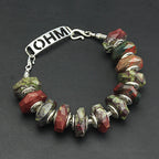 OHM Beads Dragon Stone (ORK024)  sterling-silver Bead The Alternative Bead