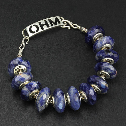 OHM Beads OROQ NO. 13 Harmony Whisper blue natural-stone Bead by The Alternative Bead. Your official OHM Beads Retailer from Germany