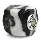 OHM Beads OROQ NO. 15 Yin Yang Yours black and white natural-stone Bead by The Alternative Bead. Your official OHM Beads Retailer from Germany