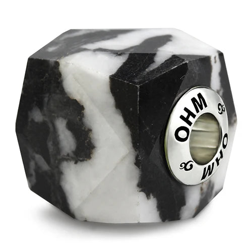 OHM Beads OROQ NO. 15 Yin Yang Yours black and white natural-stone Bead by The Alternative Bead. Your official OHM Beads Retailer from Germany