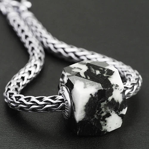 OHM Beads OROQ NO. 15 Yin Yang Yours black and white natural-stone Bead by The Alternative Bead. Your official OHM Beads Retailer from Germany